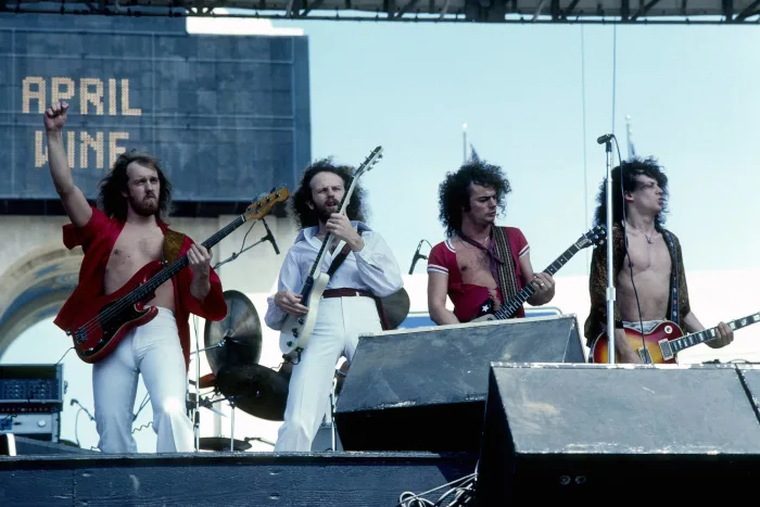 April Wine performing on tour